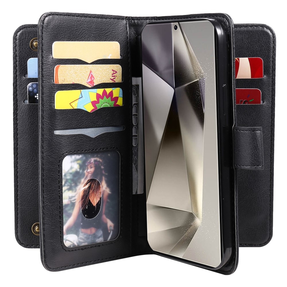 Mobiltaske Multi-slot Samsung Galaxy S25 Ultra sort