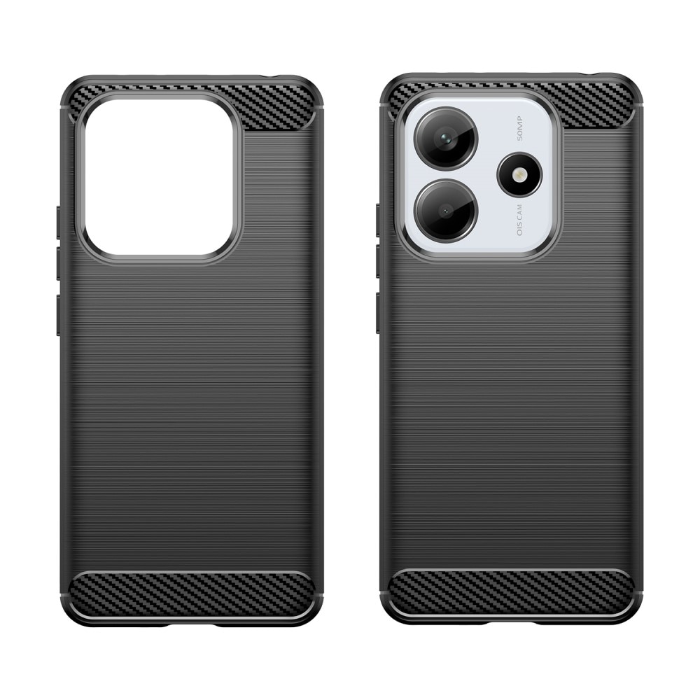 Xiaomi Redmi Note 14 Cover TPU Brushed Black