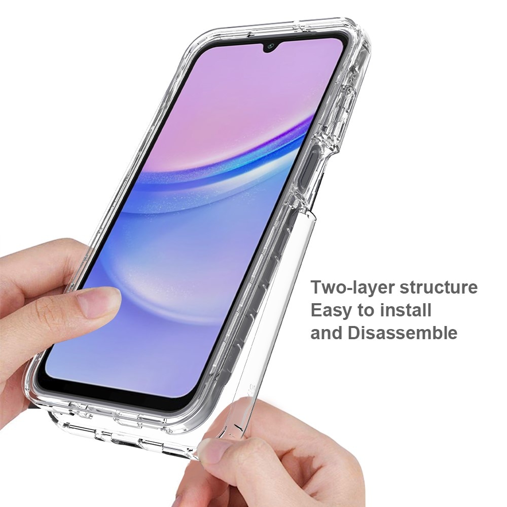 Full Protection Case Samsung Galaxy A16 Gennemsigtig