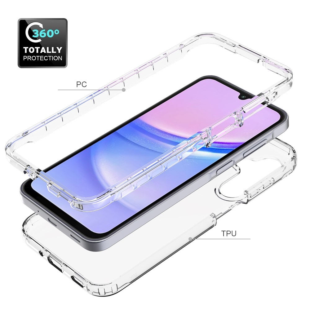 Full Protection Case Samsung Galaxy A16 Gennemsigtig