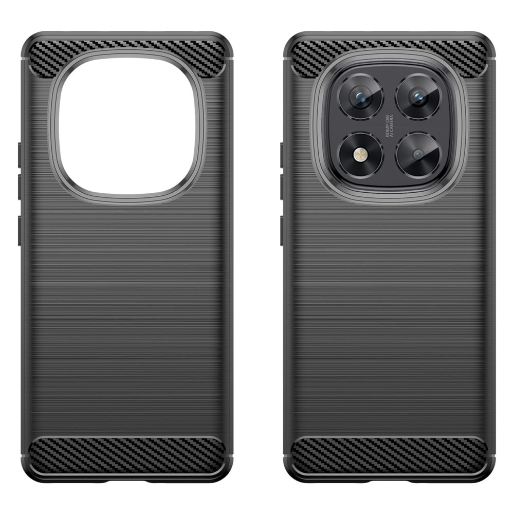 Xiaomi Redmi Note 14 Pro Cover TPU Brushed Black