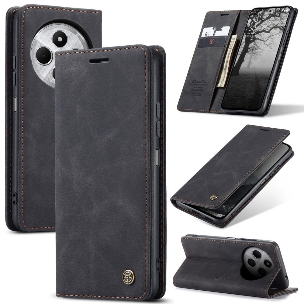 Slim Pung Etui Xiaomi Redmi 14C Sort