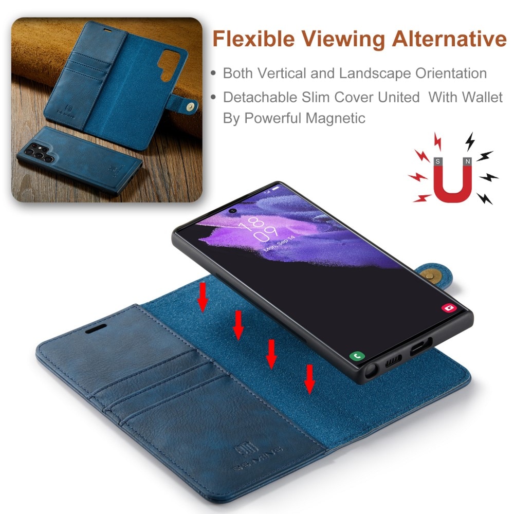 Magnet Wallet Samsung Galaxy S25 Ultra Blue