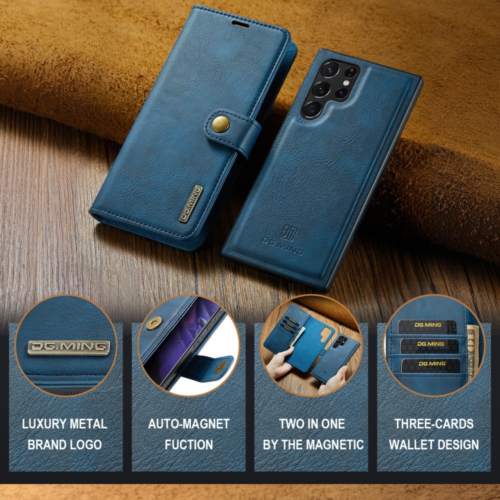 Magnet Wallet Samsung Galaxy S25 Ultra Blue