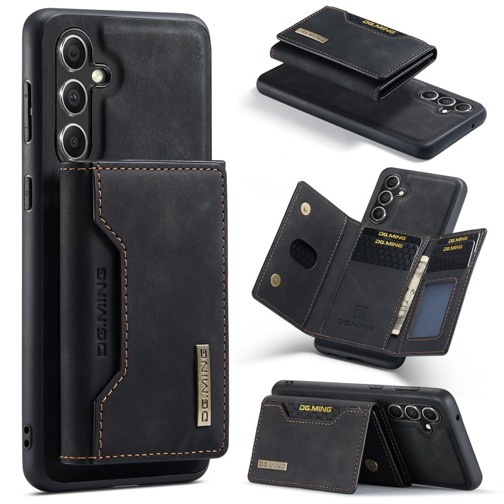 Magnetic Card Slot Case Samsung Galaxy S25 Black