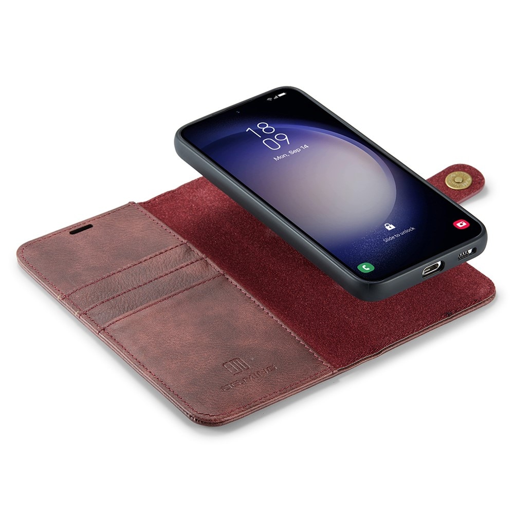 Magnet Wallet Samsung Galaxy S25 Plus Red