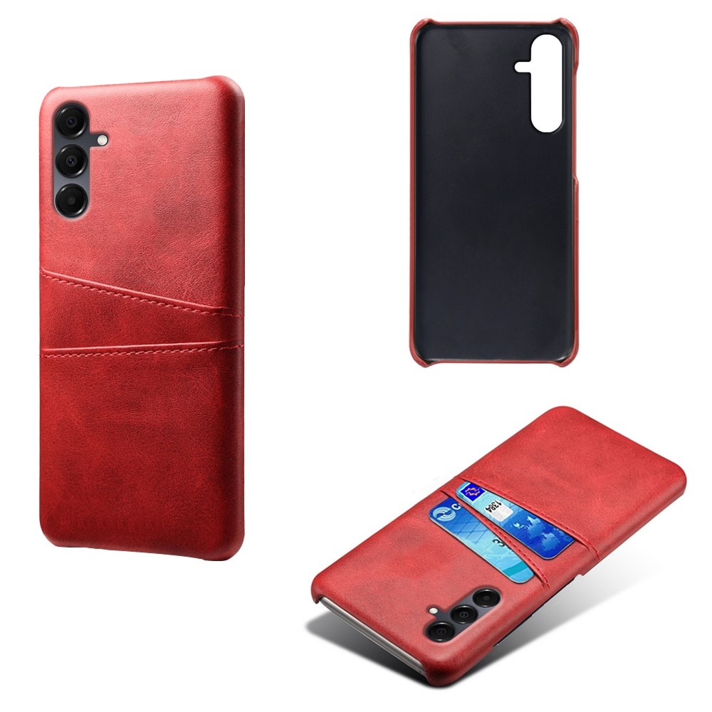 Card Slots Case Samsung Galaxy A16 rød