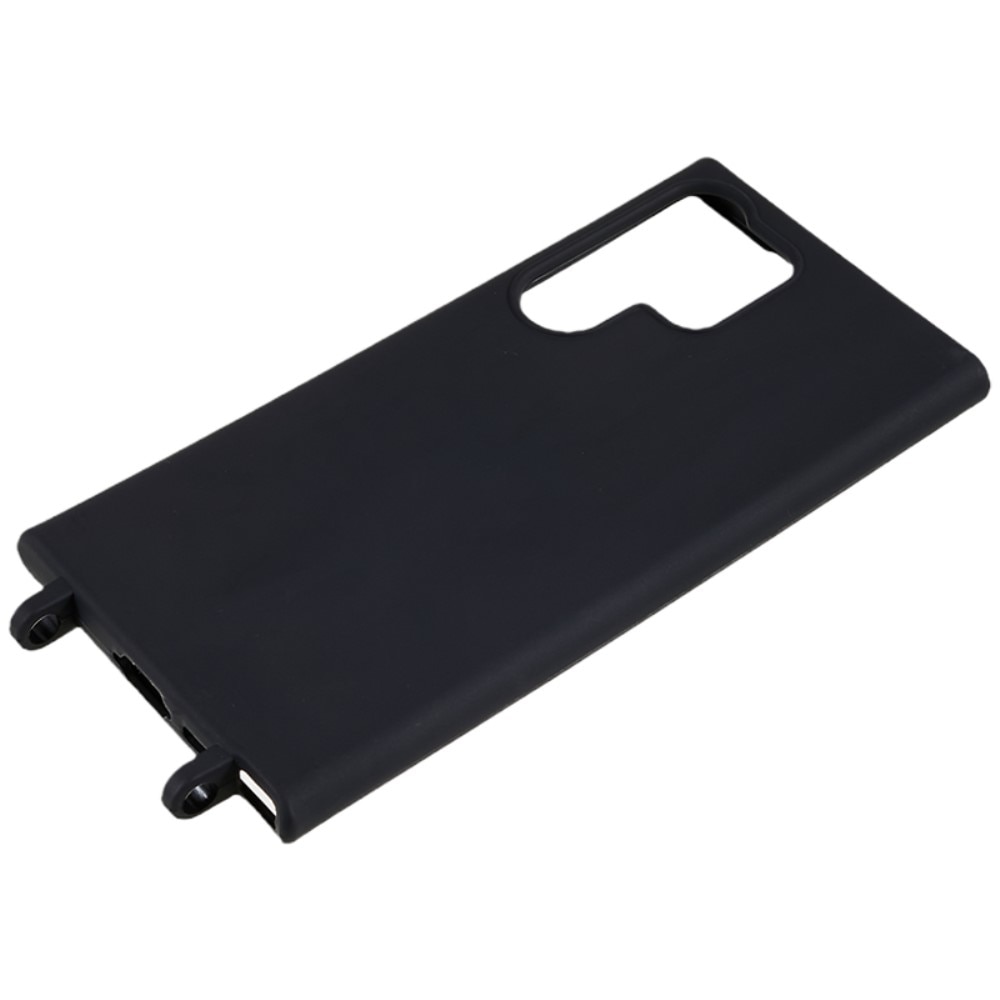 Cover halskæde strop Samsung Galaxy S25 Ultra sort