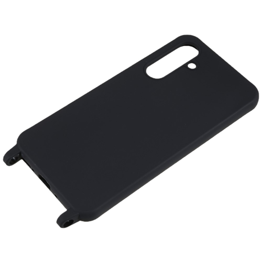 Cover halskæde strop Samsung Galaxy S25 sort