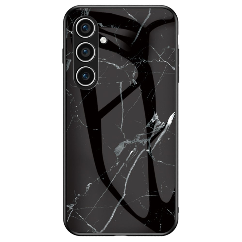 Cover Hærdet Glas Samsung Galaxy A16 sort marmor