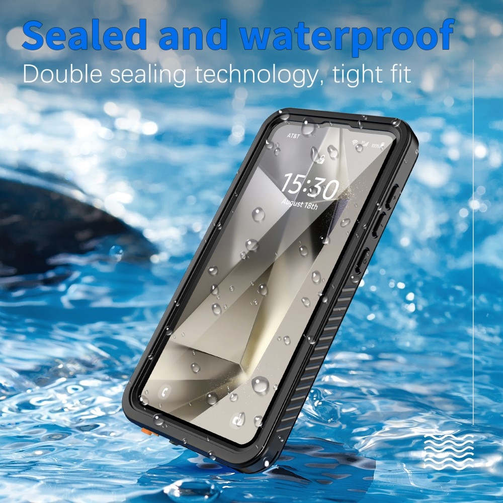 Vandtæt Cover Samsung Galaxy S25 Plus gennemsigtig