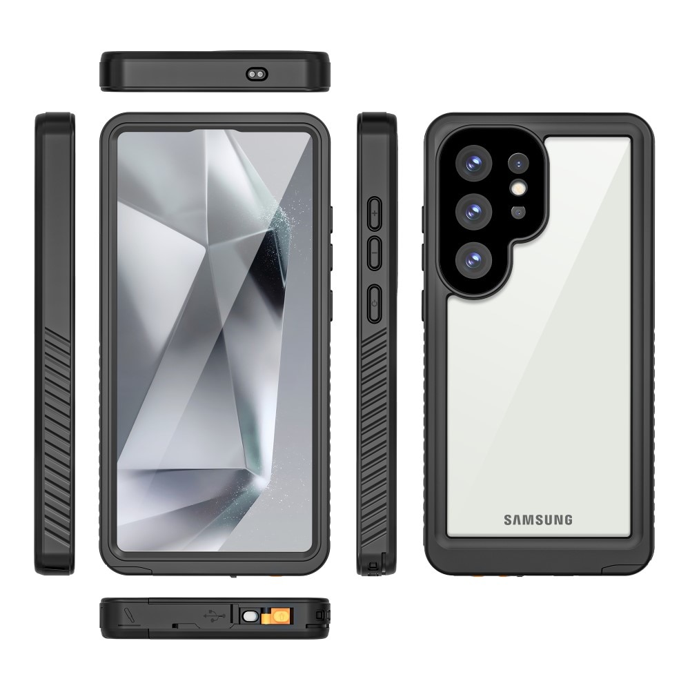 Vandtæt Cover Samsung Galaxy S25 Ultra gennemsigtig