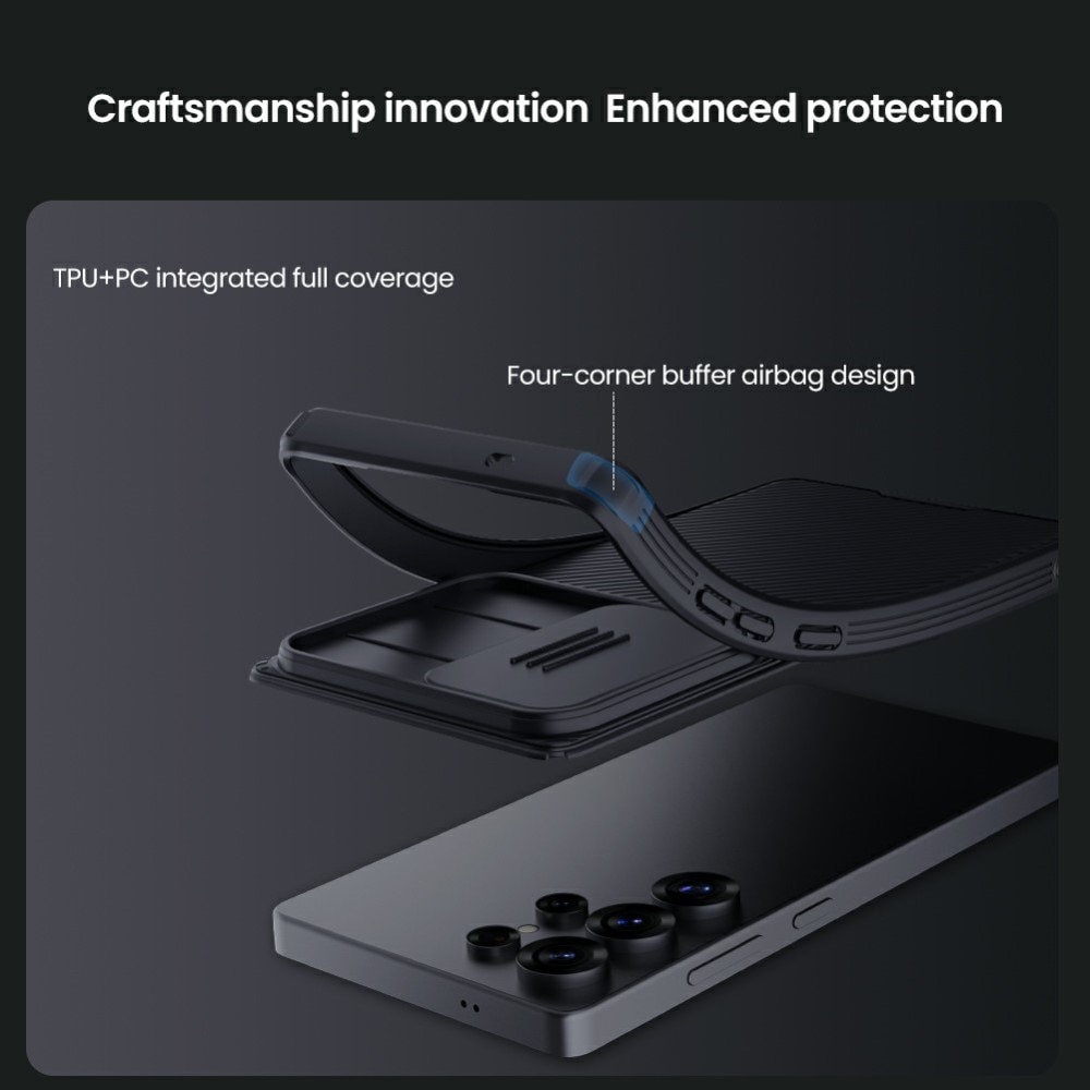 CamShield Cover Samsung Galaxy S25 Ultra grøn