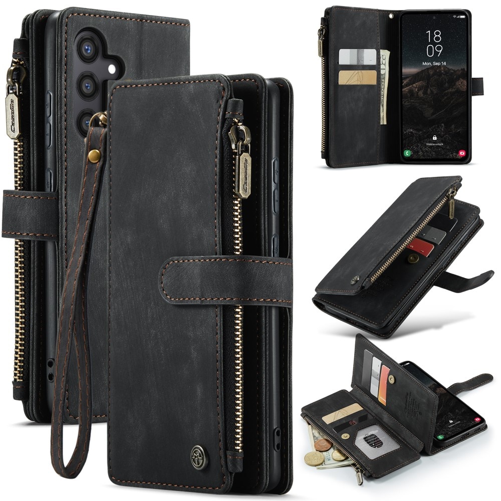 Zipper Wallet Samsung Galaxy S25 Sort