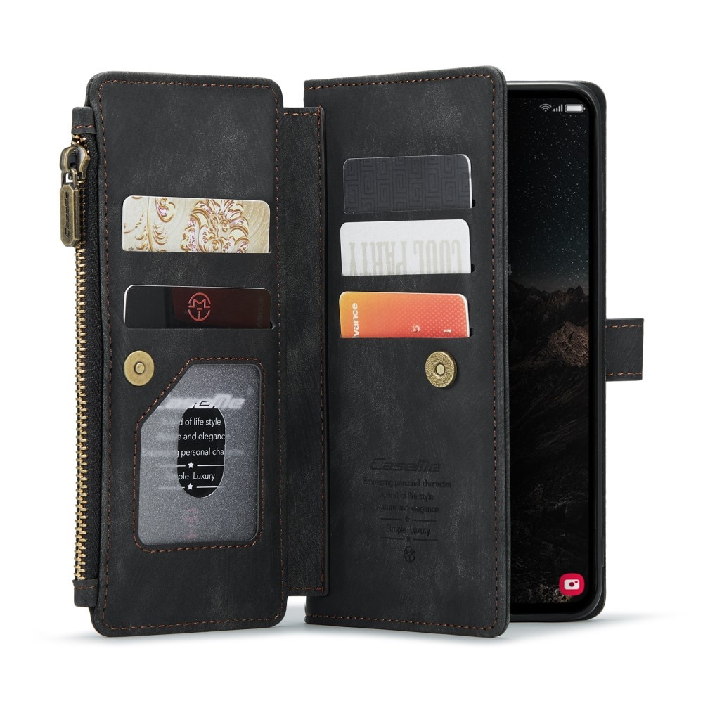 Zipper Wallet Samsung Galaxy S25 Sort