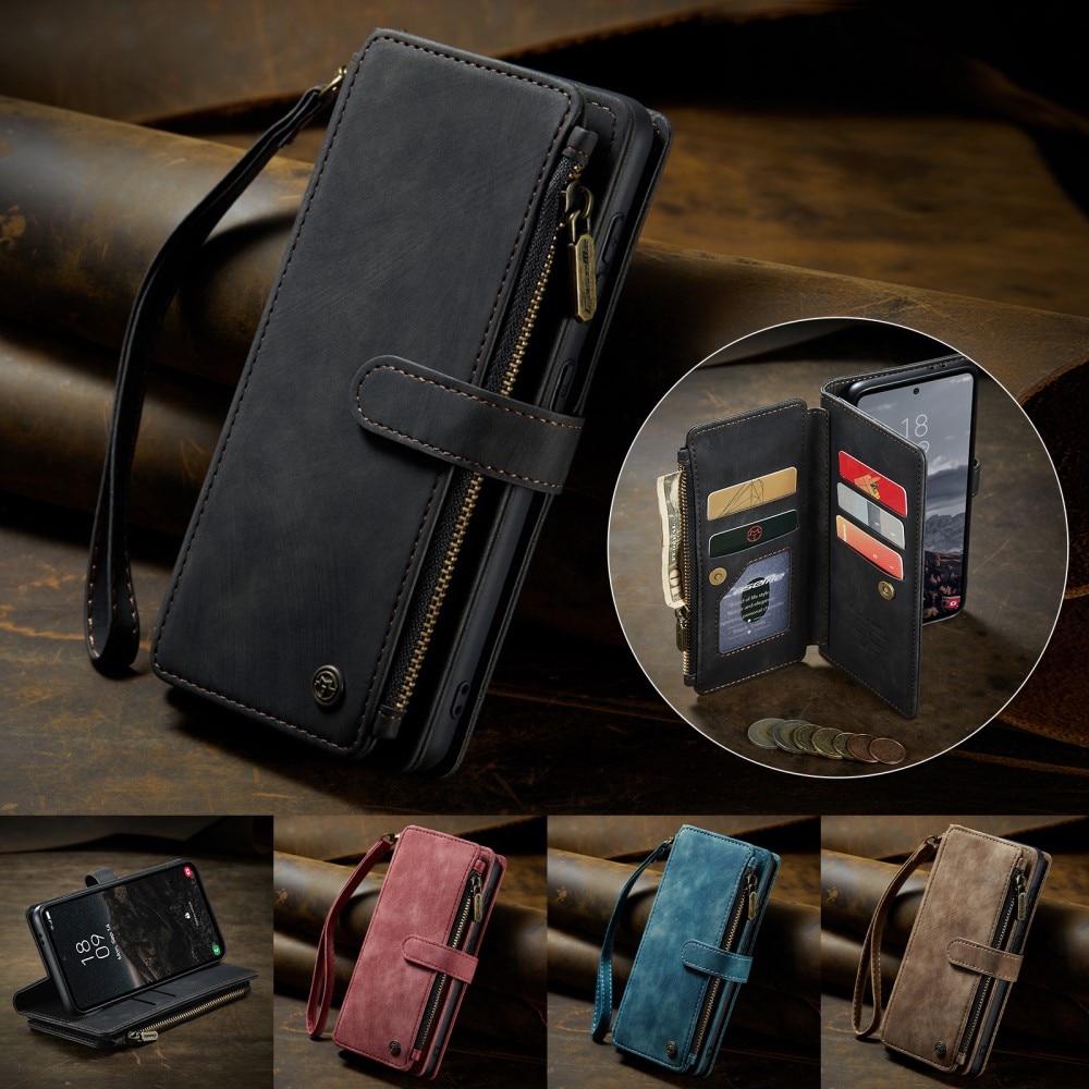 Zipper Wallet Samsung Galaxy S25 Sort