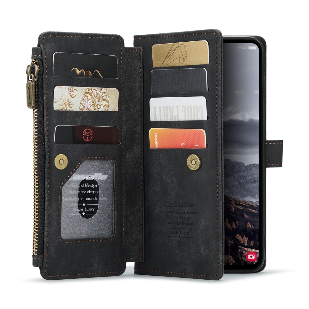 Zipper Wallet Samsung Galaxy S25 Plus Sort