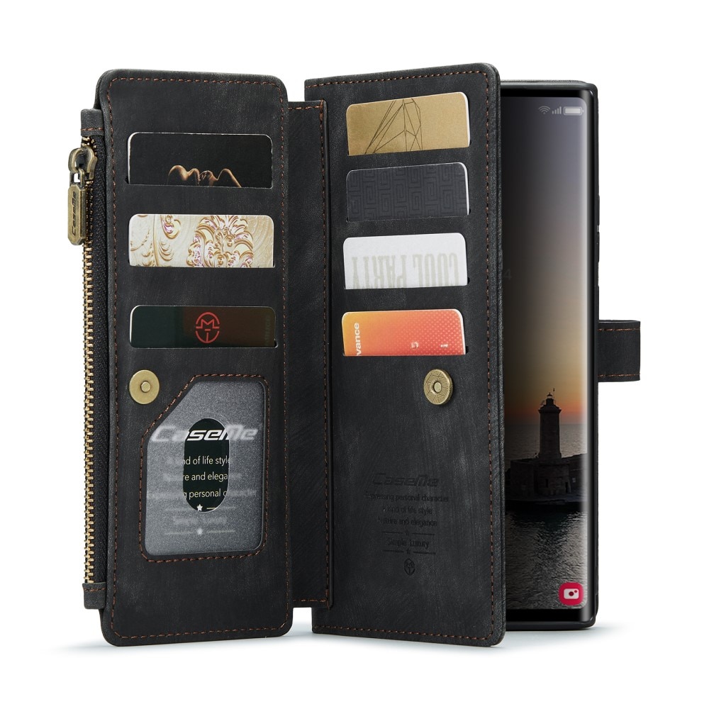 Zipper Wallet Samsung Galaxy S25 Ultra Sort