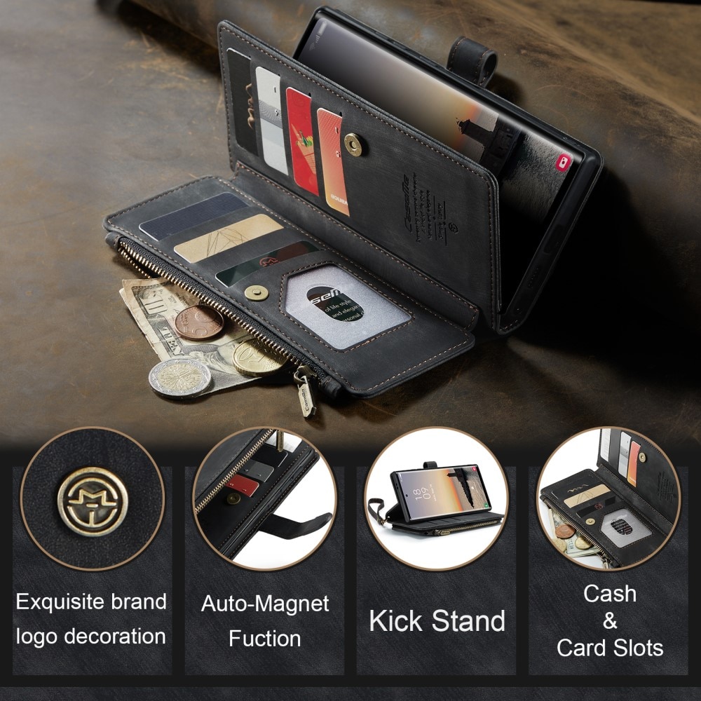 Zipper Wallet Samsung Galaxy S25 Ultra Sort