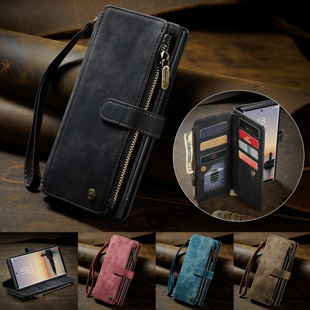 Zipper Wallet Samsung Galaxy S25 Ultra Sort