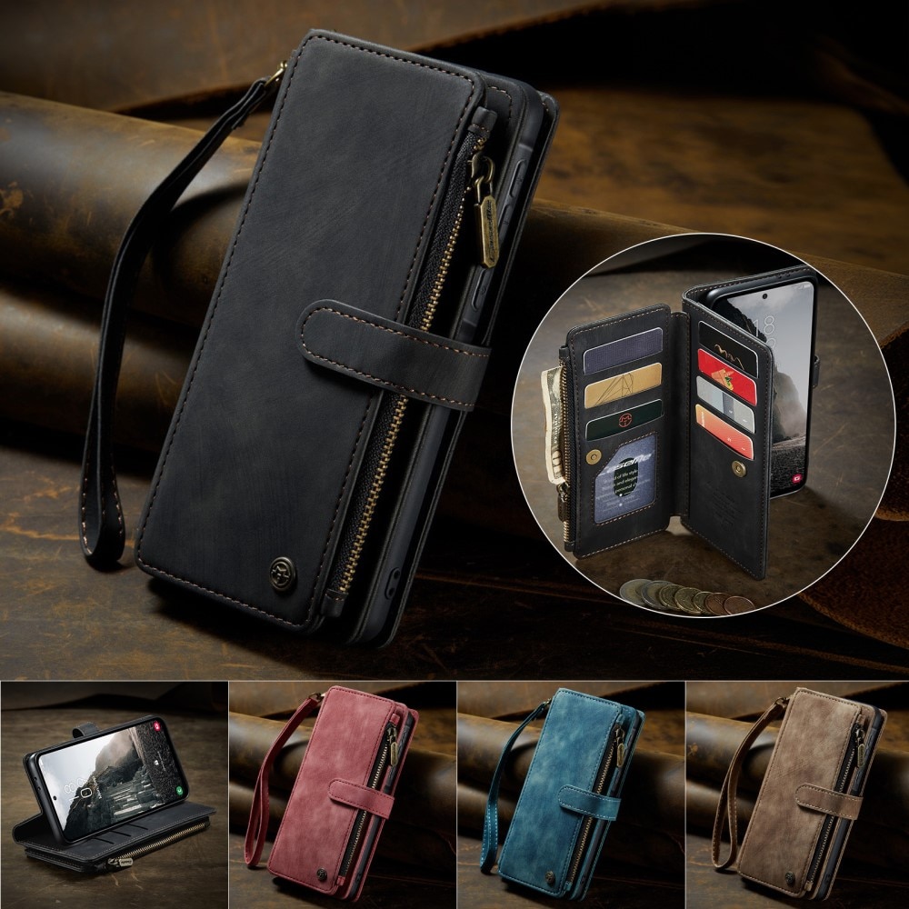 Zipper Wallet Samsung Galaxy A56 Sort