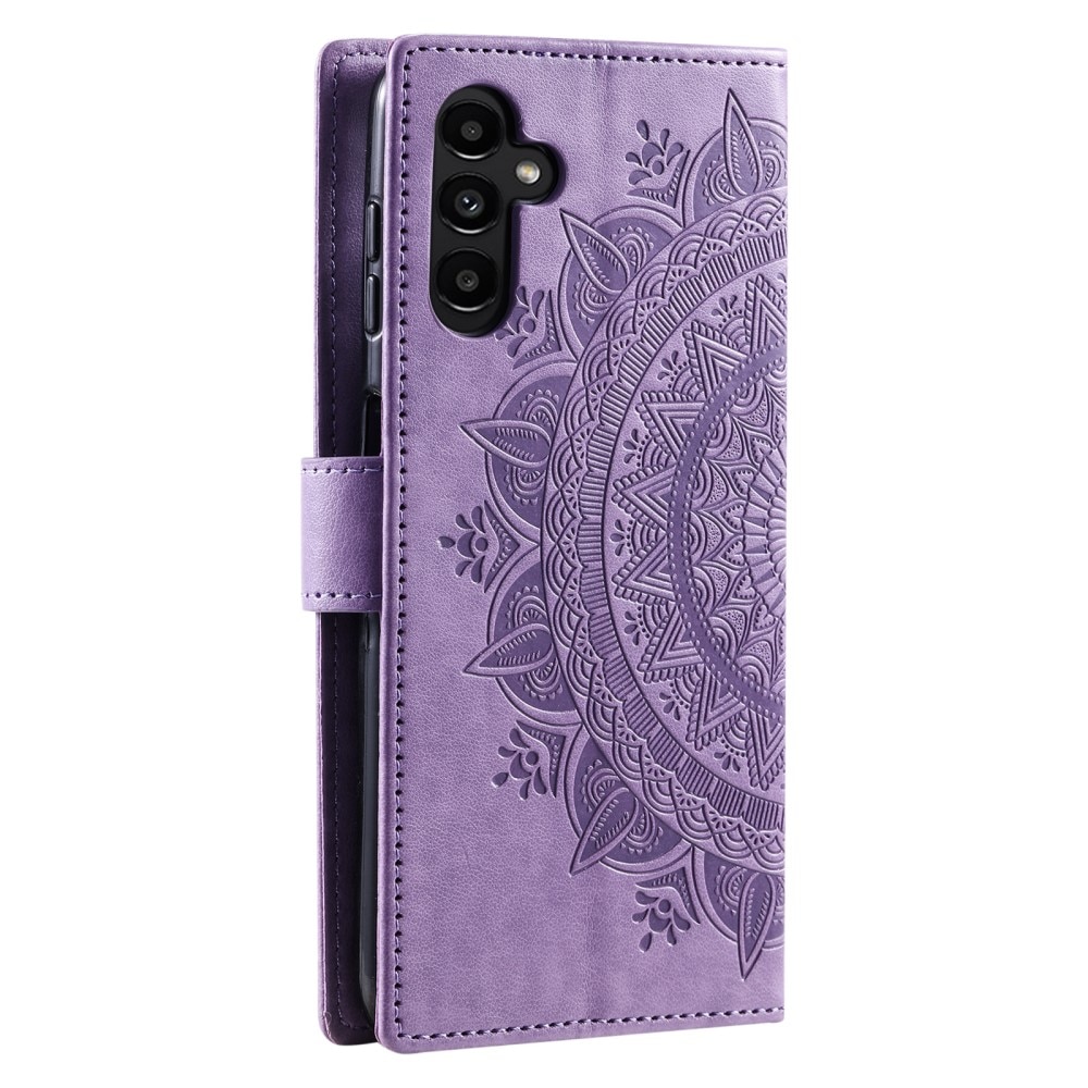 Læderetui Mandala Samsung Galaxy A26 Lilla