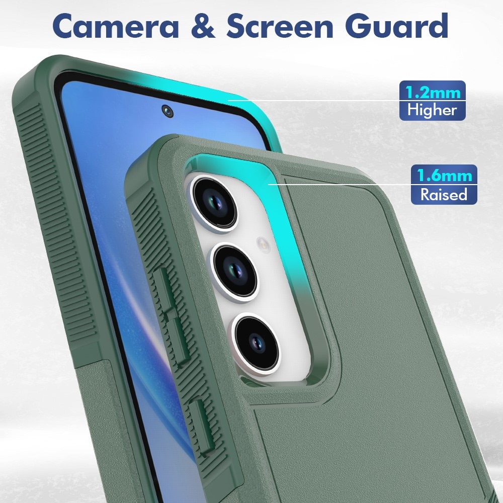 Off-road Hybridcover Samsung Galaxy A56 Grøn