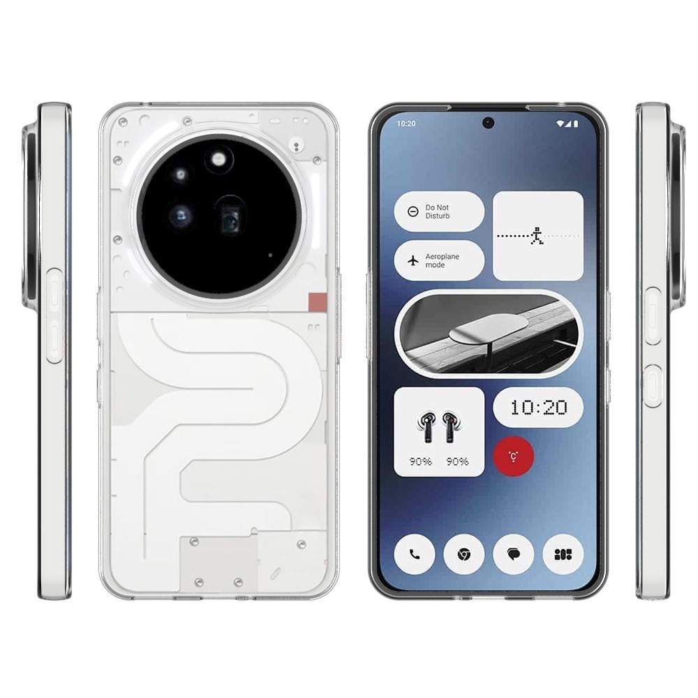 TPU Case Nothing Phone 3a Pro Gennemsigtig