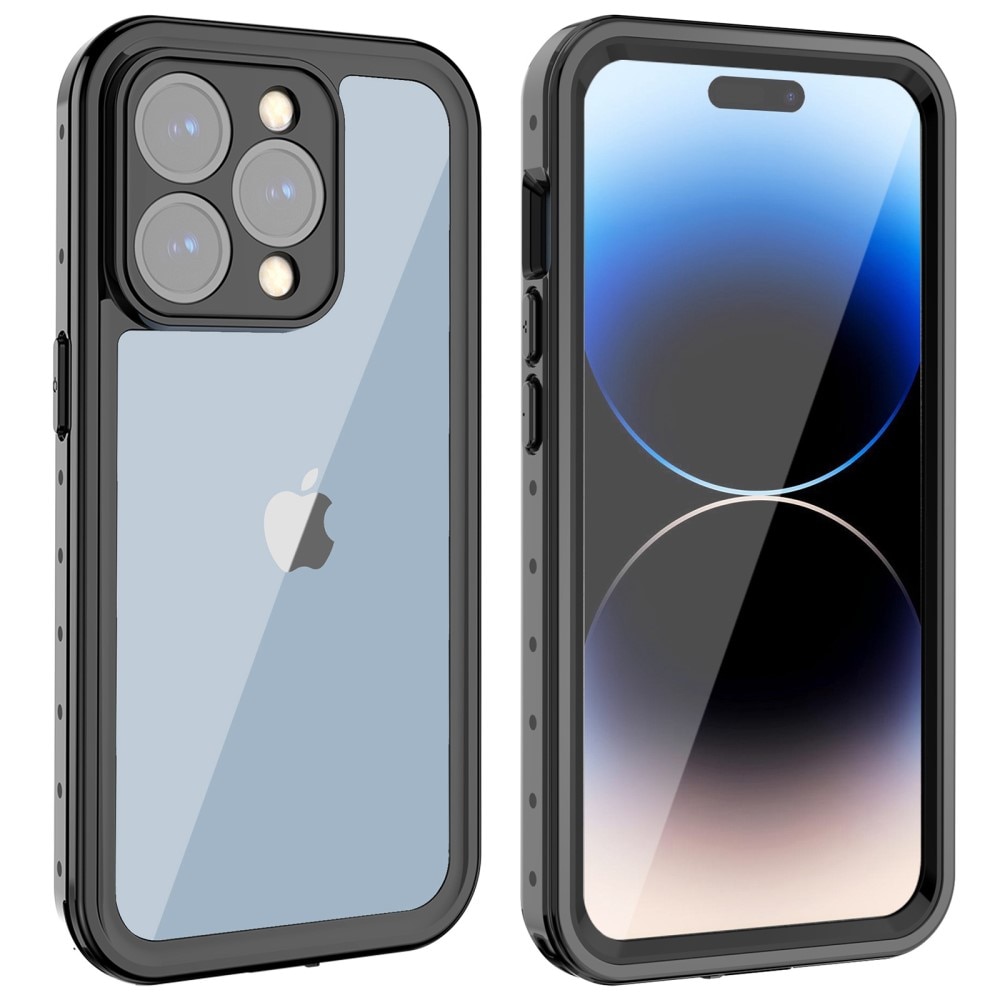 Vandtæt Cover iPhone 14 Pro gennemsigtig