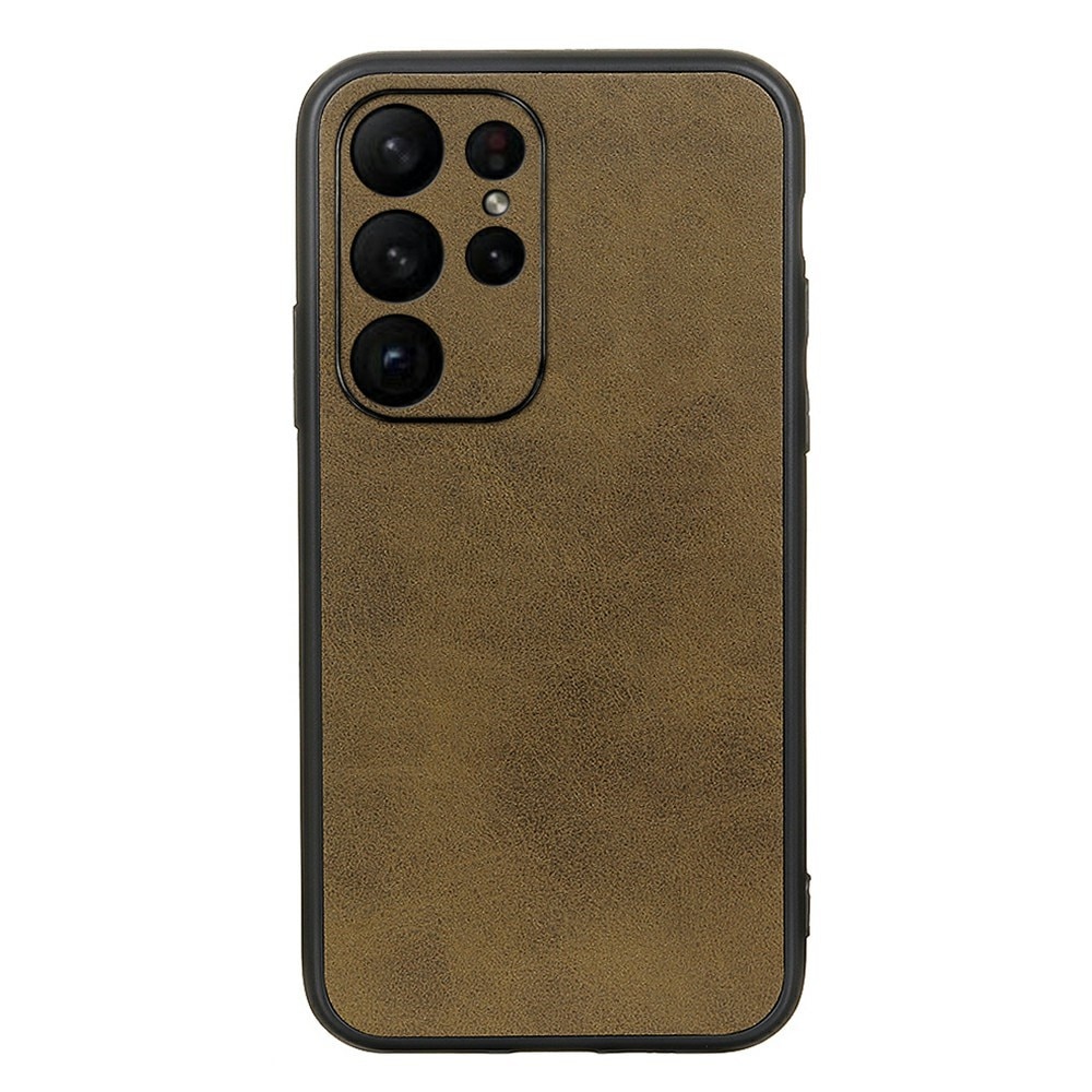 Lædercover Samsung Galaxy S23 Ultra brun