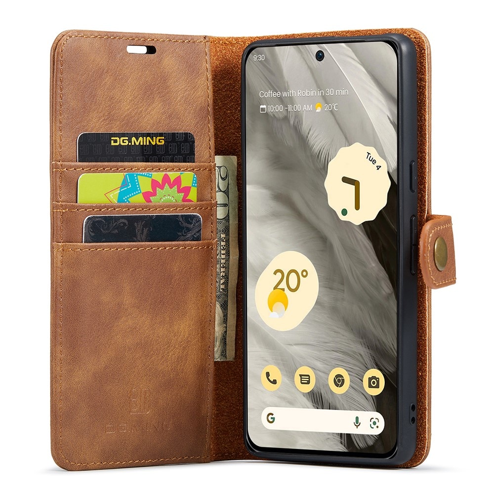 Magnet Wallet Google Pixel 8 Cognac