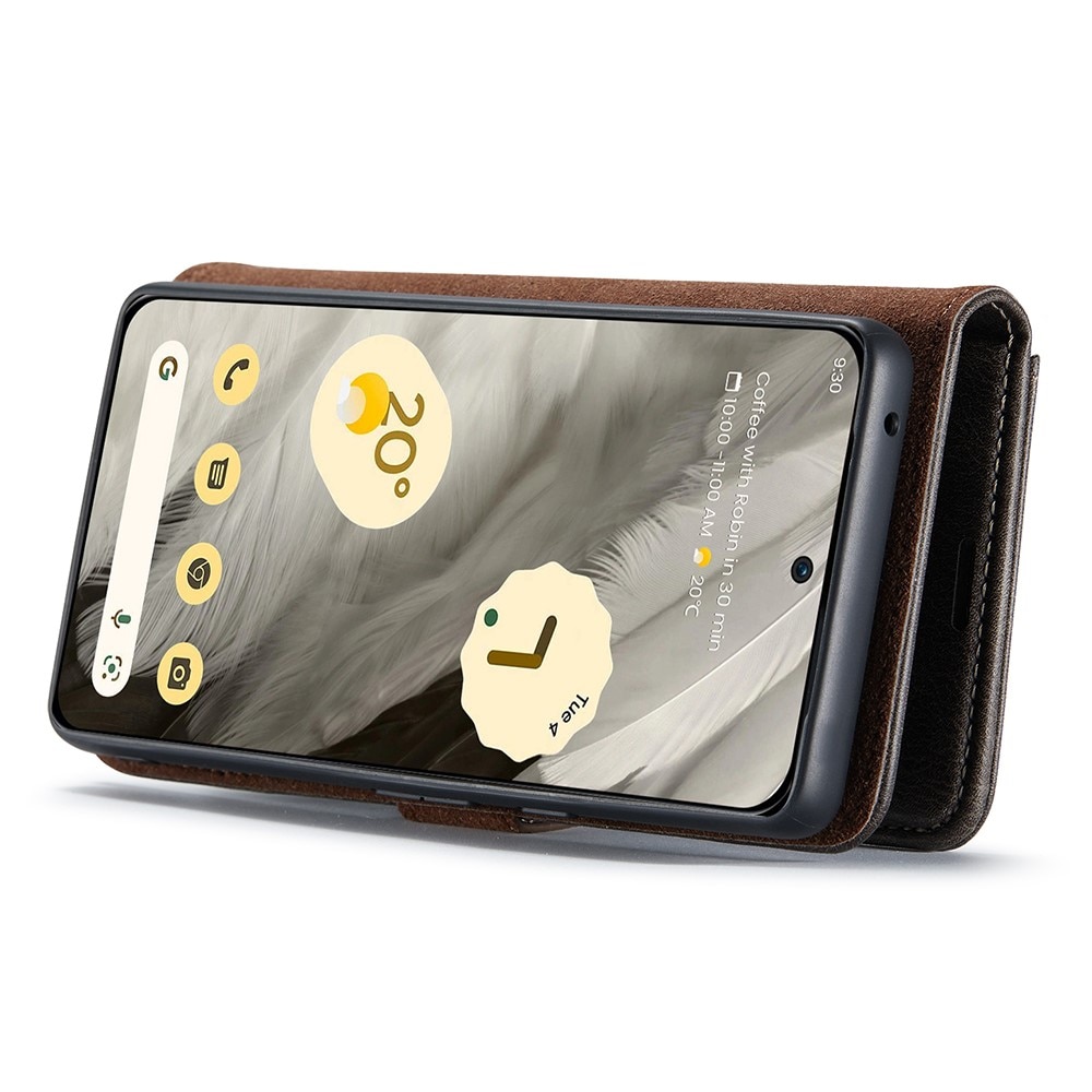 Magnet Wallet Google Pixel 8 Brown