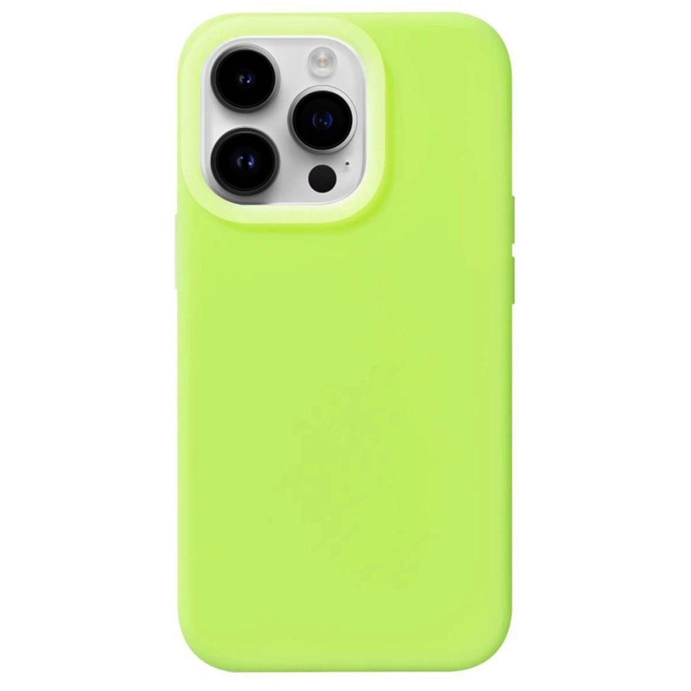 Cover Silikone Jelly iPhone 15 Pro Max grøn