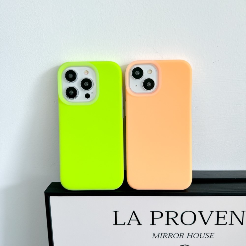 Cover Silikone Jelly iPhone 15 Pro orange