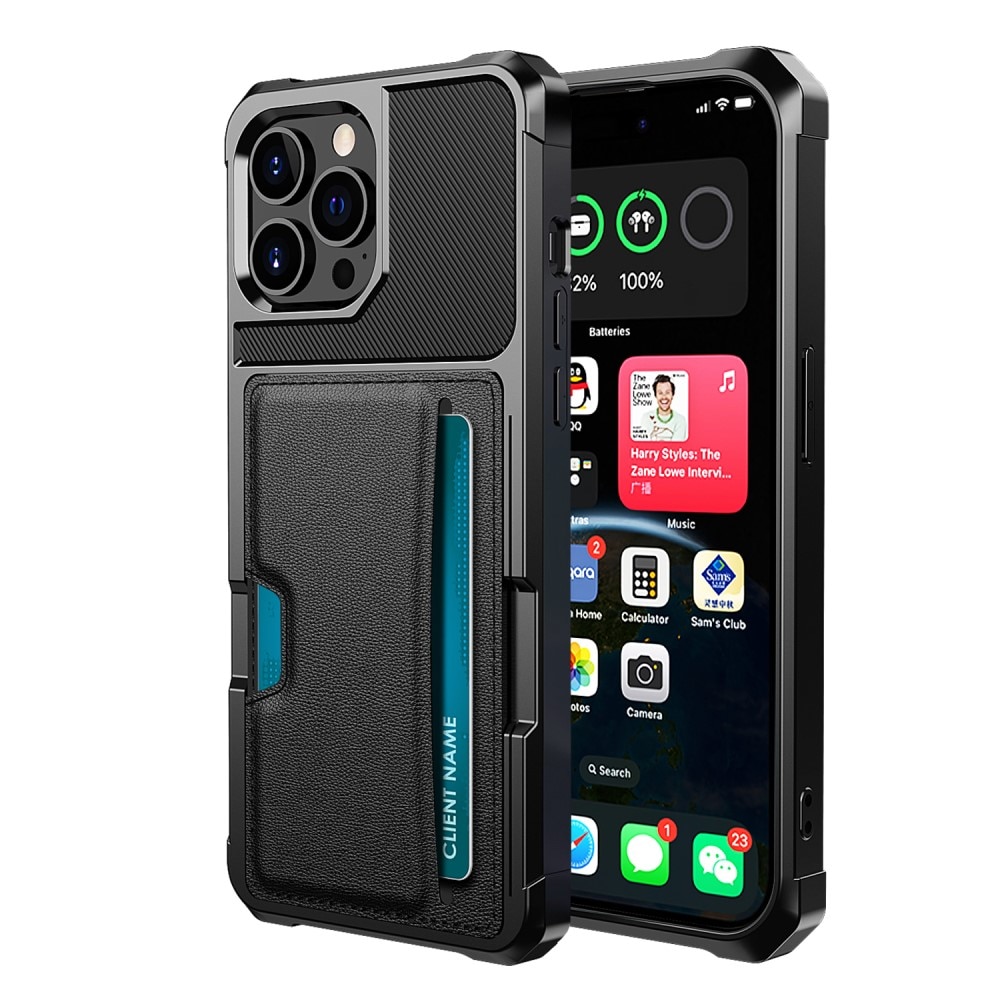 Tough Card Case iPhone 15 Pro Max sort