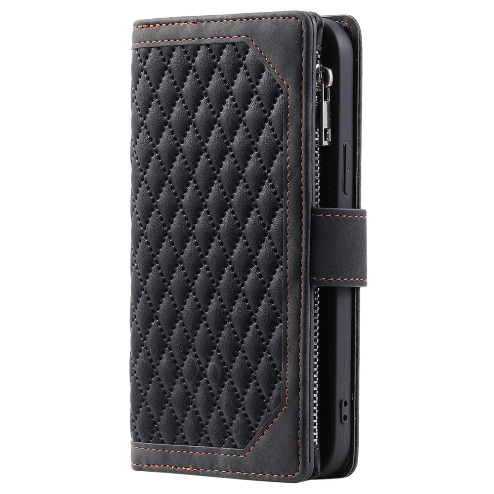 Pung Taske Samsung Galaxy S24 Plus Quilted Sort