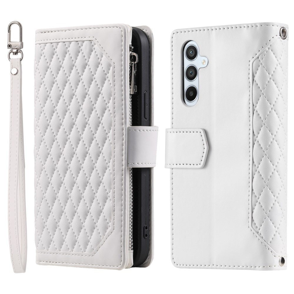 Pung Taske Samsung Galaxy S24 Plus Quilted Hvid