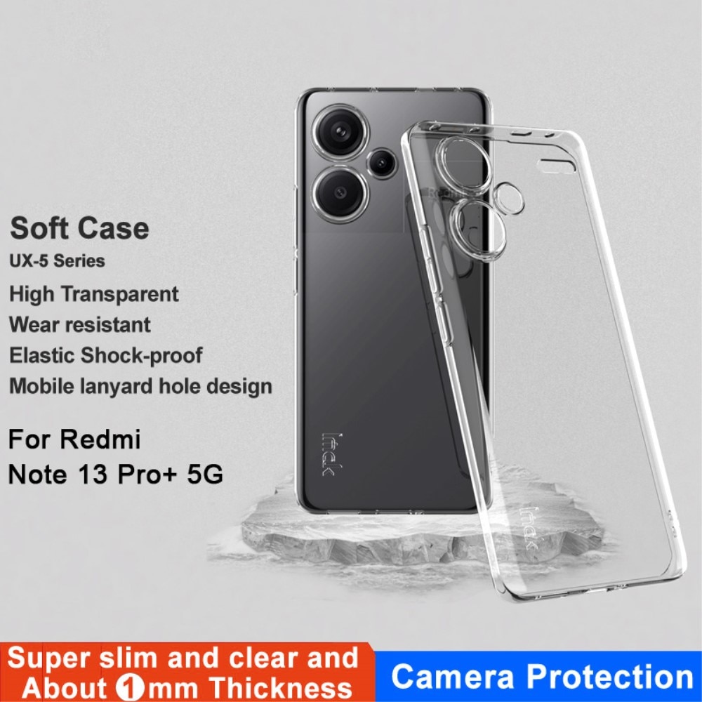 TPU Cover Xiaomi Redmi Note 13 Pro Plus Crystal Clear