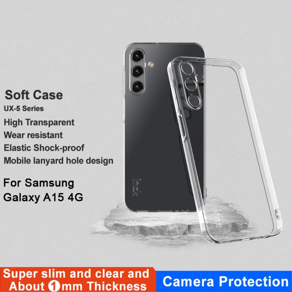 TPU Cover Samsung Galaxy A15 Crystal Clear