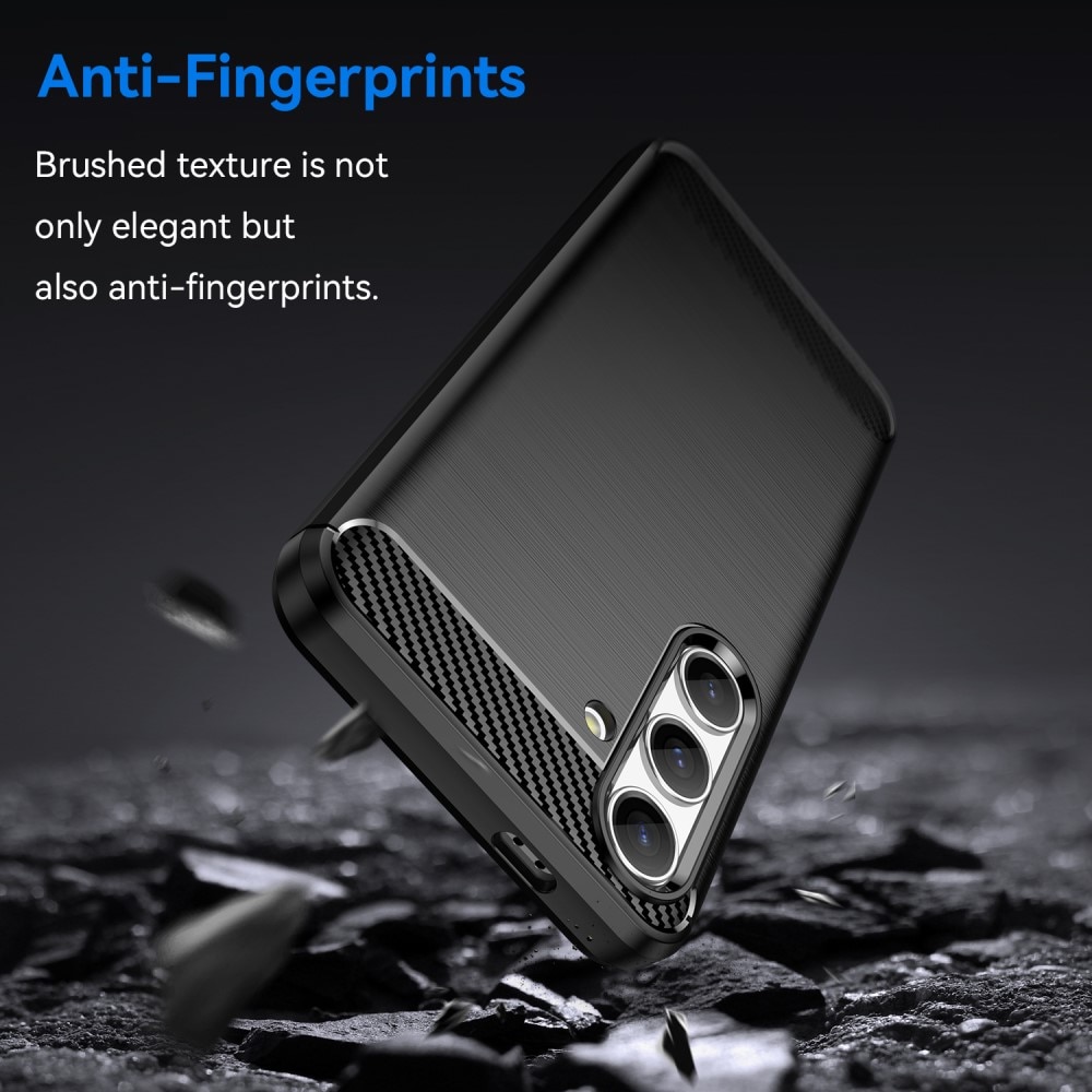 Samsung Galaxy S24 Cover TPU Brushed Black