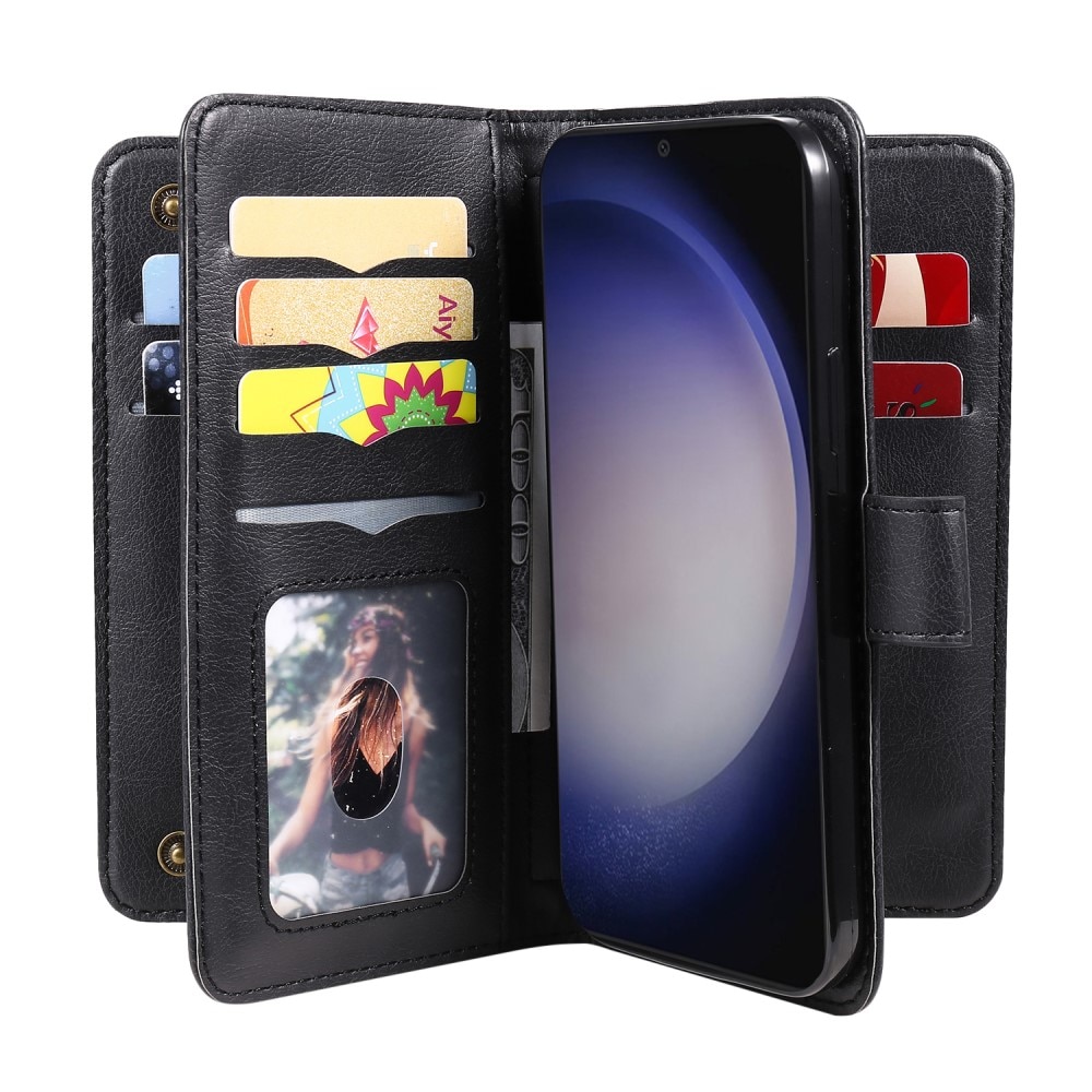 Mobiltaske Multi-slot Samsung Galaxy S24 sort