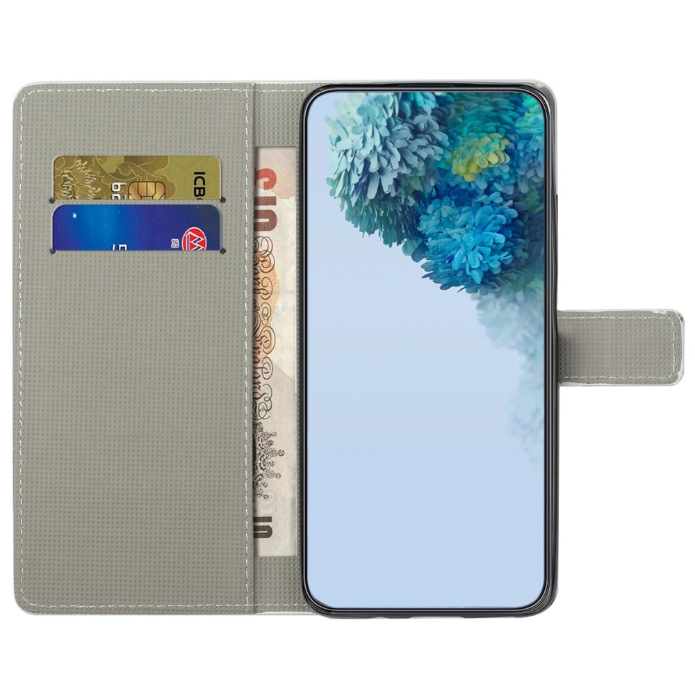 Mobiltaske Samsung Galaxy A55 flowers