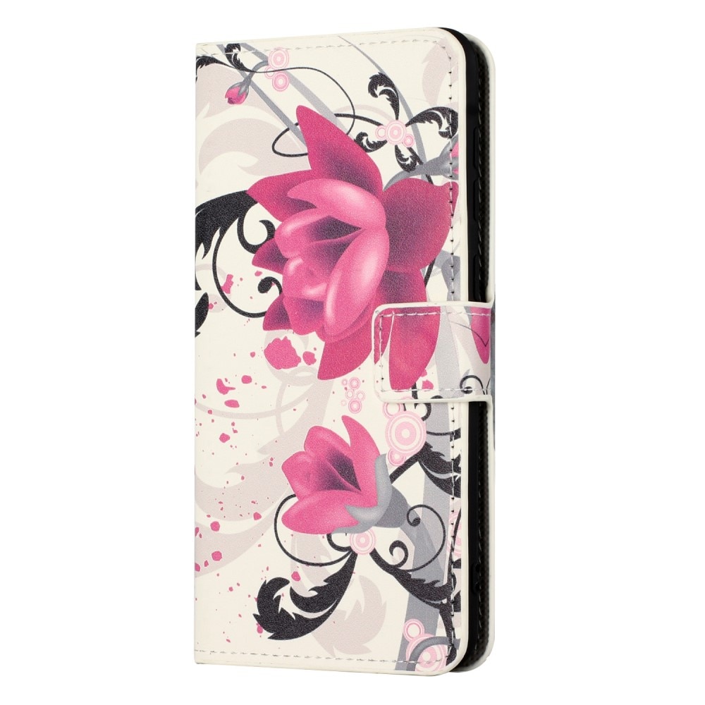 Mobiltaske Samsung Galaxy A55 flowers