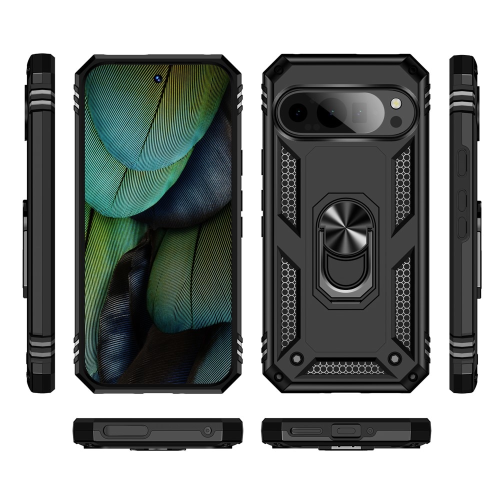 Hybridcover Tech Ring Google Pixel 9 Pro sort