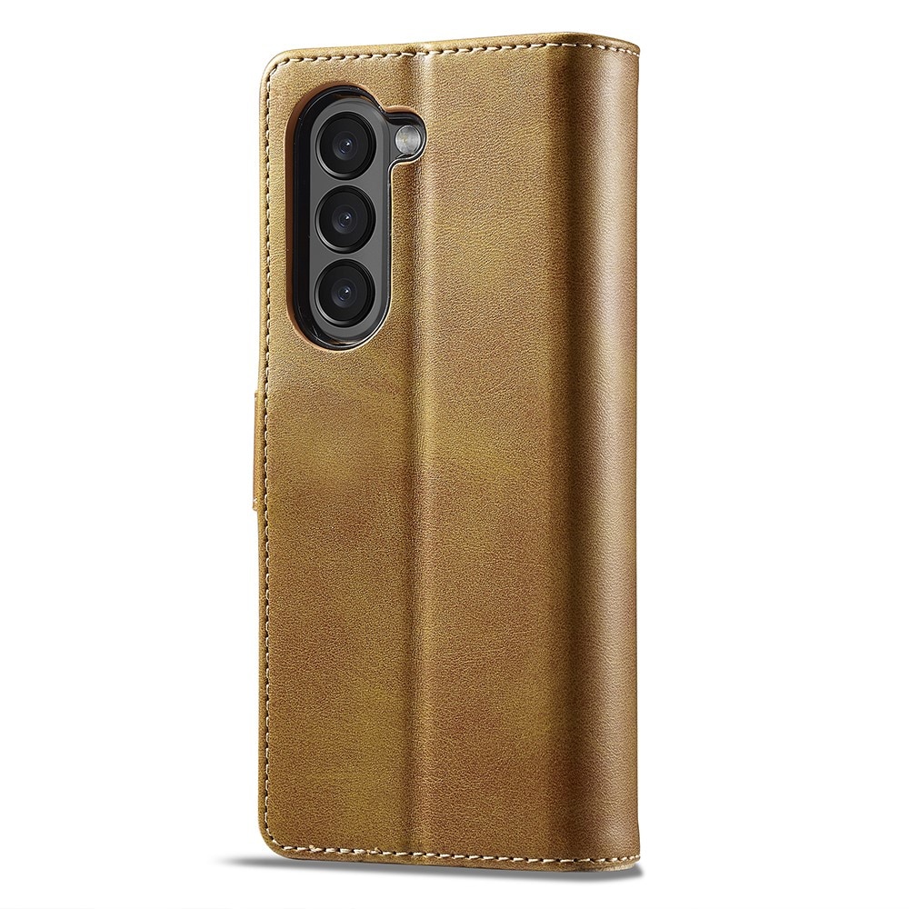 Tegnebogsetui Samsung Galaxy Z Fold 6 cognac