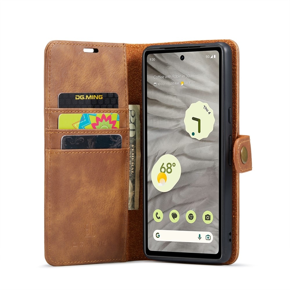 Magnet Wallet Google Pixel 9 Cognac