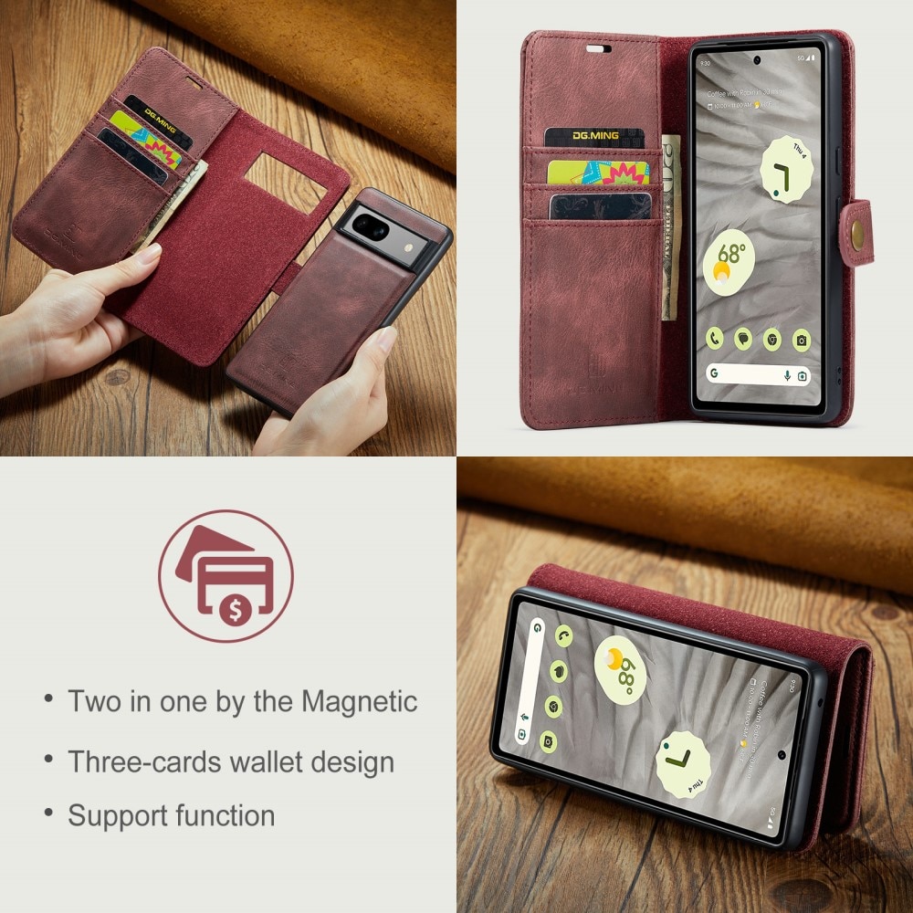 Magnet Wallet Google Pixel 9 Red