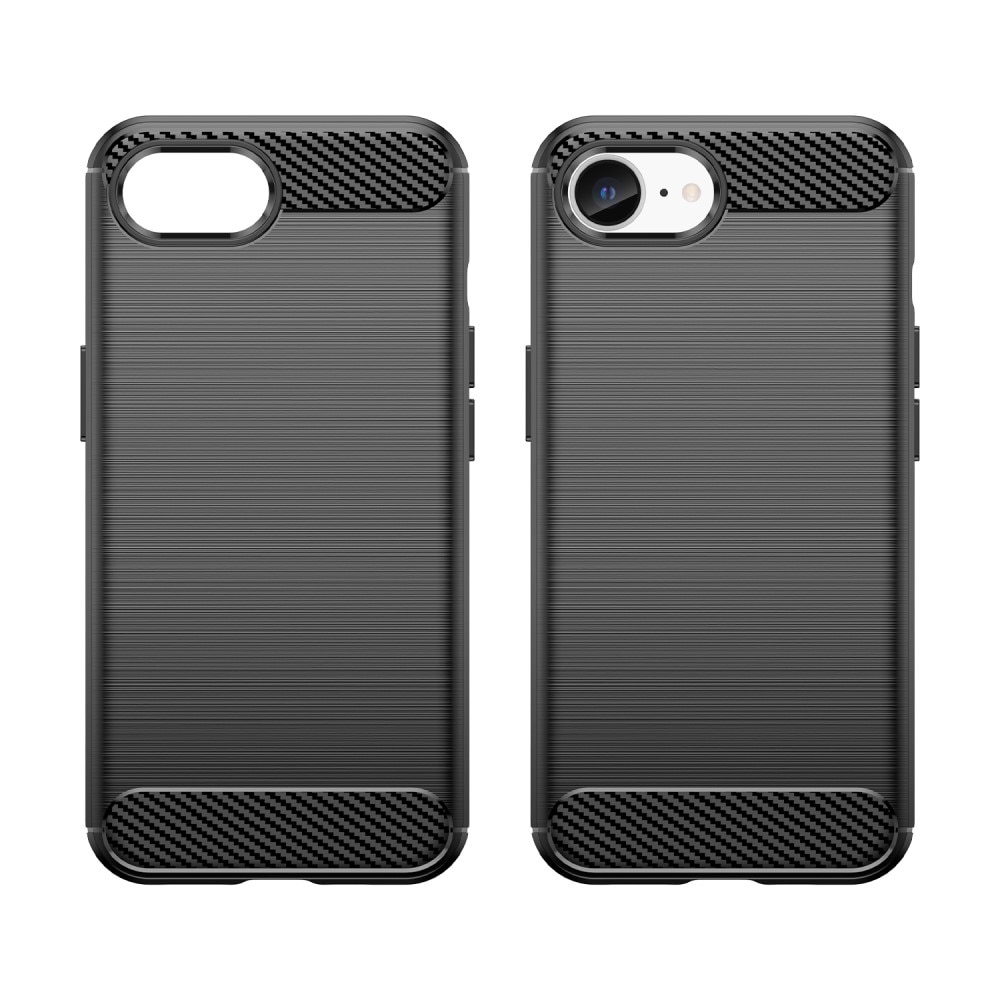 iPhone SE 2025 Cover TPU Brushed Black