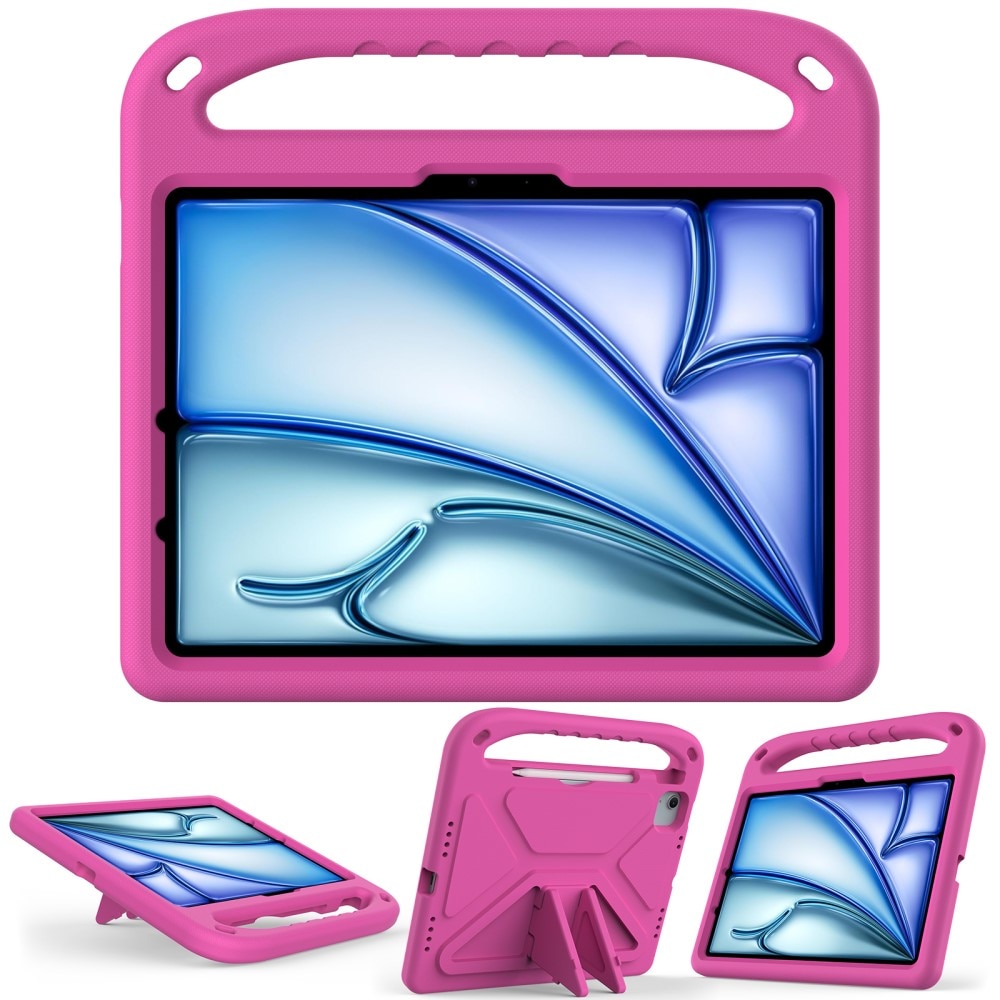 Etui EVA med håndtag til iPad Pro 11 5th Gen (2024) lyserød