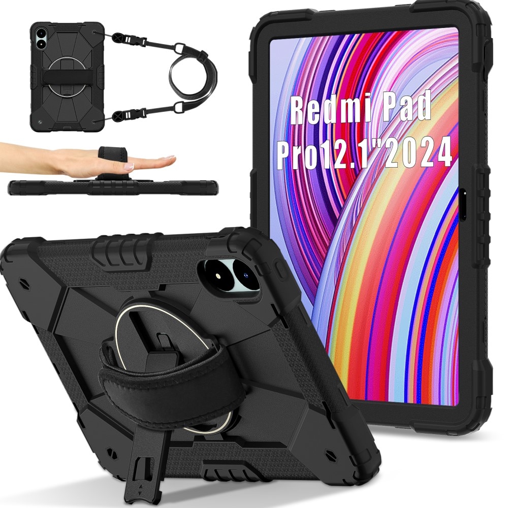 Stødsikker Hybridcover Xiaomi Redmi Pad Pro sort